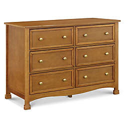 DaVinci Kalani 6-Drawer Double Wide Dresser in Chestnut