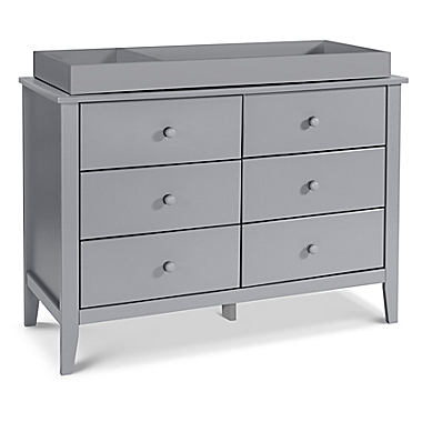 carter&#39;s&reg; by DaVinci&reg; Morgan 6-Drawer Dresser in Grey. View a larger version of this product image.