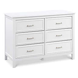 DaVinci Charlie 6-Drawer Double Dresser in White