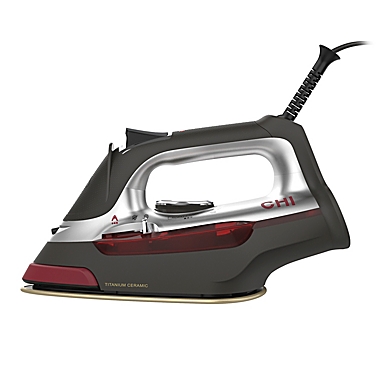 CHI&reg; SteamShot 2-in-1 13108 Iron + Steamer in Red. View a larger version of this product image.