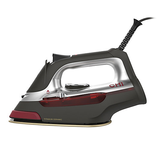 Alternate image 1 for CHI® SteamShot 2-in-1 13108 Iron + Steamer in Red