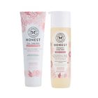 Alternate image 4 for The Honest Company&reg; 9-Piece Floral Bubbles &amp; Cuddles Bath Gift Set in Pink/White