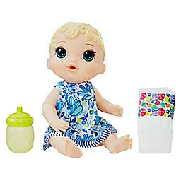 Hasbro Baby Alive Lil' Sips Baby Doll in Blonde
