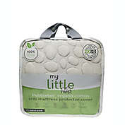 Dreamtex My Little Nest Pebbletex Waterproof Organic Cotton Crib Mattress Pad Covers (2-Pack)