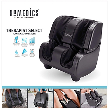 HoMedics&reg; Therapist Select Foot & Calf Massager. View a larger version of this product image.