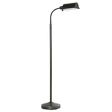 Daylight24&reg; 30-Light Battery Operated Cordless Floor Lamp in Gunmetal. View a larger version of this product image.