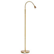 Daylight24&reg; FOCUS 58-Inch Adjustable Beam High Output LED Floor Lamp in Gold