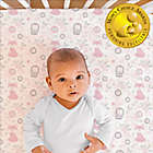 Alternate image 1 for The Peanutshell&trade; 4-Pack Woodland Floral Microfiber Fitted Crib Sheets