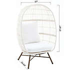 Alternate image 2 for Everhome&trade; Saybrook Egg Chair in White