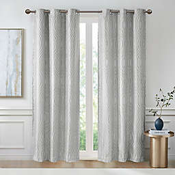 Beautyrest® Cannes 84-Inch Total Blackout Window Curtain Panels in Silver (Set of 2)