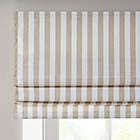 Alternate image 2 for Madison Park&reg; Cannon 33-Inch x 64-Inch Yarn Dyed Light Filtering Roman Shade in Taupe