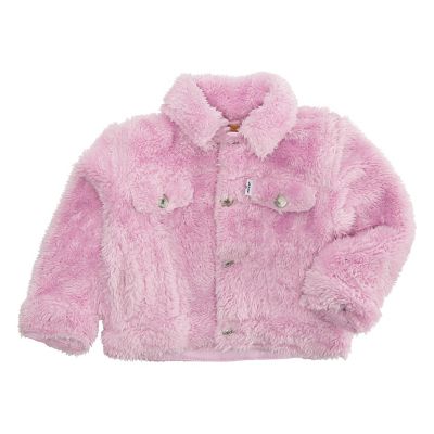 London Fog Infant Girls' Pink Fleece Lined Jacket Size 12M 18M 24M $40 