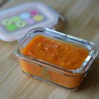 Alternate image 2 for Sage Spoonfuls&reg; Tough Glass Tubs 4 oz. Baby Food Storage Containers in Clear (Set of 6)