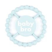 Bella Tunno&trade; "Baby Bro" Happy Teether in Light Blue