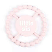 Bella Tunno&trade; &quot;Little Sis&quot; Happy Teether in Pink