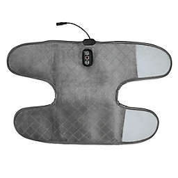 Calming Heat™ by Sharper Image® Massaging Knee Wrap in Grey