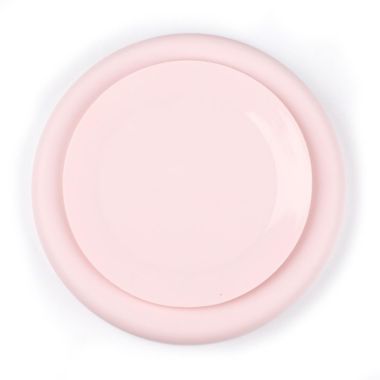 Bella Tunno&trade; Hello Gorgeous Silicone Wonder Plate in Pink. View a larger version of this product image.