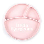 Bella Tunno&trade; Hello Gorgeous Silicone Wonder Plate in Pink