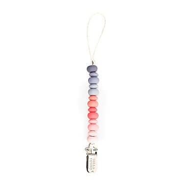 Bella Tunno&trade; Pacifier Clip in Pink/Multi. View a larger version of this product image.
