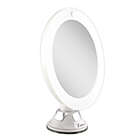 Alternate image 3 for Zadro&reg; 10x Cordless LED Lighted Wall Mount Mirror in White