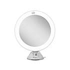 Alternate image 0 for Zadro&reg; 10x Cordless LED Lighted Wall Mount Mirror in White