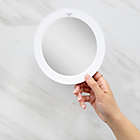 Alternate image 1 for Zadro&reg; 10x Cordless LED Lighted Wall Mount Mirror in White