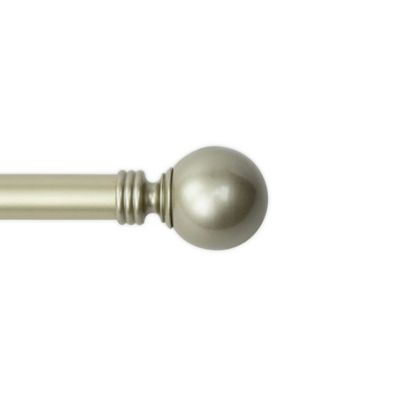 Details about   Adjustable Black/Nickel/Gold Single Curtain Rods In Three sizes and 3 Colors 