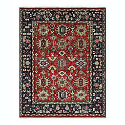Solo Rugs® Traditional Serapi 8' x 10' Area Rug in Red