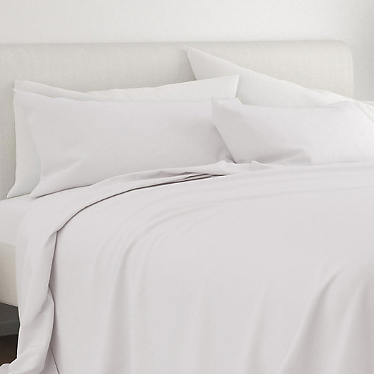 Non Iron Home Direct Online Double Pale blue Fitted Sheet percale 180 count Non Iron Home Direct Online Double Pale blue Fitted Sheet percale 180 count