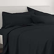 Home Collection iEnjoy 4-Piece Twin XL Sheet Set in Black