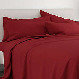 Home Collection iEnjoy 6-Piece Full Sheet Set in Burgundy