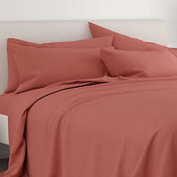 Home Collection iEnjoy 4-Piece Twin XL Sheet Set in Clay