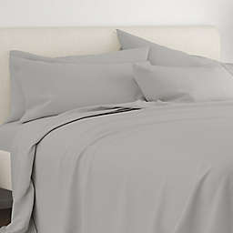 Home Collection iEnjoy 4-Piece Twin XL Sheet Set in Light Grey