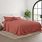 Alternate image 2 for Home Collection Solid Twin XL Sheet Set in Clay