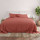 Alternate image 1 for Home Collection Solid Twin XL Sheet Set in Clay