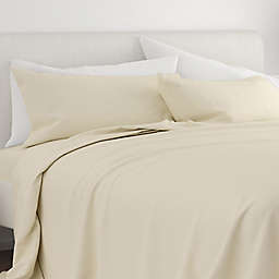 Home Collection Solid Twin XL Sheet Set in Ivory