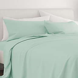 Home Collection Solid Queen Sheet Set in Mint
