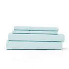 Alternate image 2 for Home Collection Solid Queen Sheet Set in Aqua
