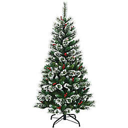 Boyel Living™ 5-Foot Hinged Artificial Christmas Tree in Green