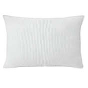 Soma Waffle Oblong Throw Pillow in White
