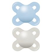 MAM Start 0-2M 2-Pack Pacifiers in Light Blue/Teal