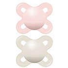 Alternate image 0 for MAM 0-2M 2-Pack Start Pacifiers in Pink/White
