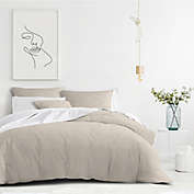 Soma Waffle Queen Duvet Cover in Natural