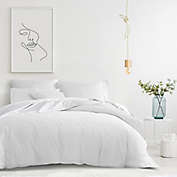 Soma Waffle Queen Duvet Cover in White