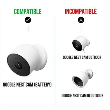3-in-1 Floodlight, Charger, and Mount for Google Nest Cam in White. View a larger version of this product image.