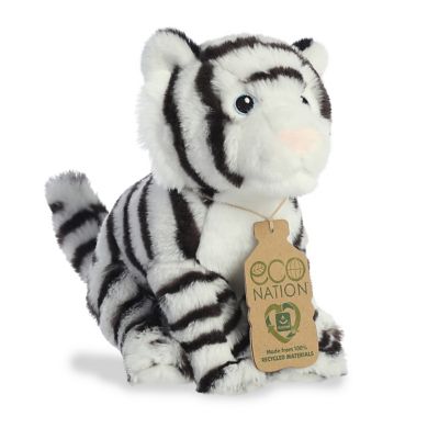 Teo White Tiger Aurora Nature Baby Stuffed Plush Toy New with Tags 