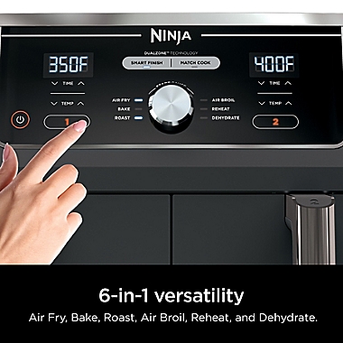 Ninja&reg; Foodi&reg; 10 qt. 6-in-1 XL 2-Basket Air Fryer. View a larger version of this product image.