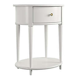Ameriwood Home Aberleigh End Table in White