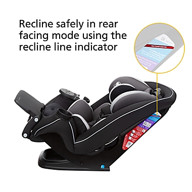 Safety 1st&reg; Grow and Go&trade; Extend &#39;n Ride LX Convertible Car Seat in Black. View a larger version of this product image.