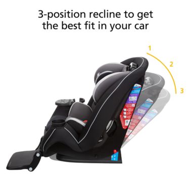 Safety 1st&reg; Grow and Go&trade; Extend &#39;n Ride LX Convertible Car Seat in Black. View a larger version of this product image.